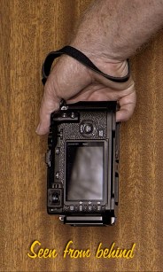 The grip seen from behind